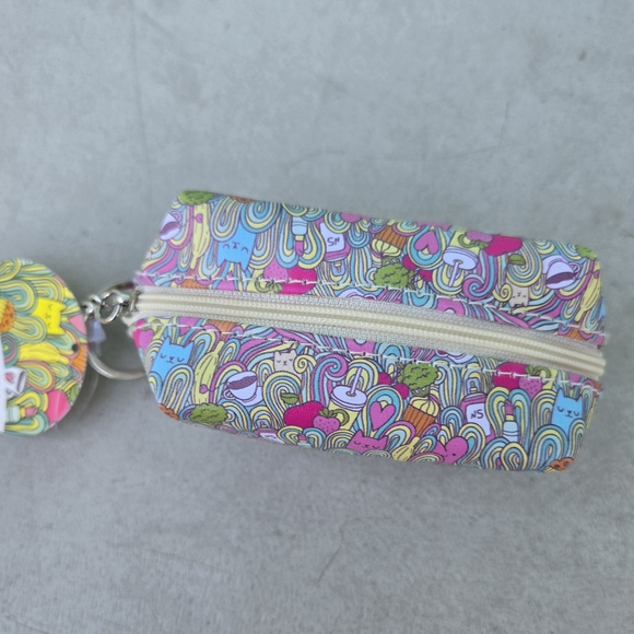 Colorful Patterned Keychain Pouch - Picture 3 of 5